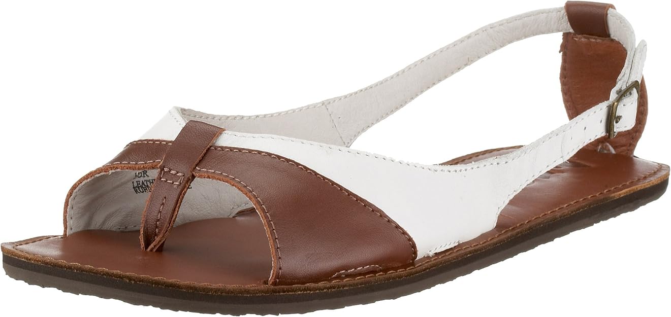 Amazon.com | Reef Women's Holiday, White/Brown | Sandals