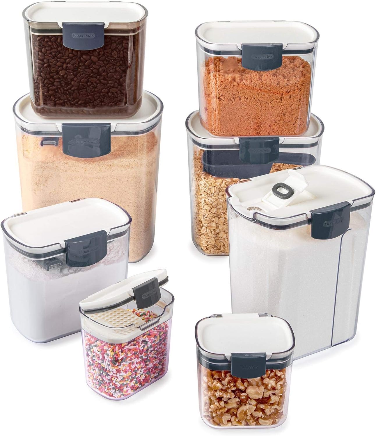 Prepworks by Progressive International ProKeeper 8 Piece Clear Storage