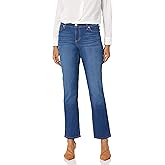 Bandolino Women's Mandie Signature Fit High Rise Straight Leg Jean
