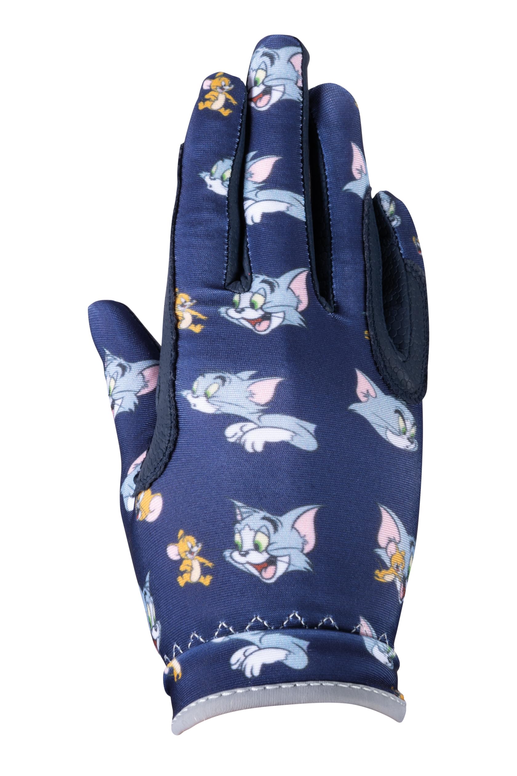 HKM Tom and Jerry Riding Gloves Dark Blue 6