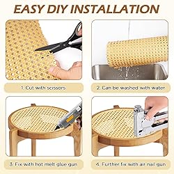 Rattan Cane Webbing Roll 24 Inch Width x 5 Feet