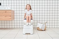 UNCLE WU 2-Step Stool for Kids & Adults
