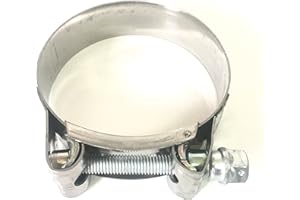 TICON Mikalor - Supra W2 51mm-55mm Stainless Steel 1.75" T-Bolt Hose Clamp (Qty1) - 119-05000-1000