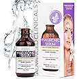 Advanced Clinicals Pure Hyaluronic Acid Serum For Face | Facial Moisturizer | Hydrating Facial Skin Care Product | Anti Aging Serum For Face, Wrinkles, Dark Spots, Fine Lines, & Dry Skin, 1.75 Fl Oz