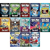 The Dog Man 13-Book Series: Dog Man #1-Dog Man #13, by Dav Pilkey The Dog Man 13-Book Series: Dog Man #1-Dog Man #13, by Dav Pilkey