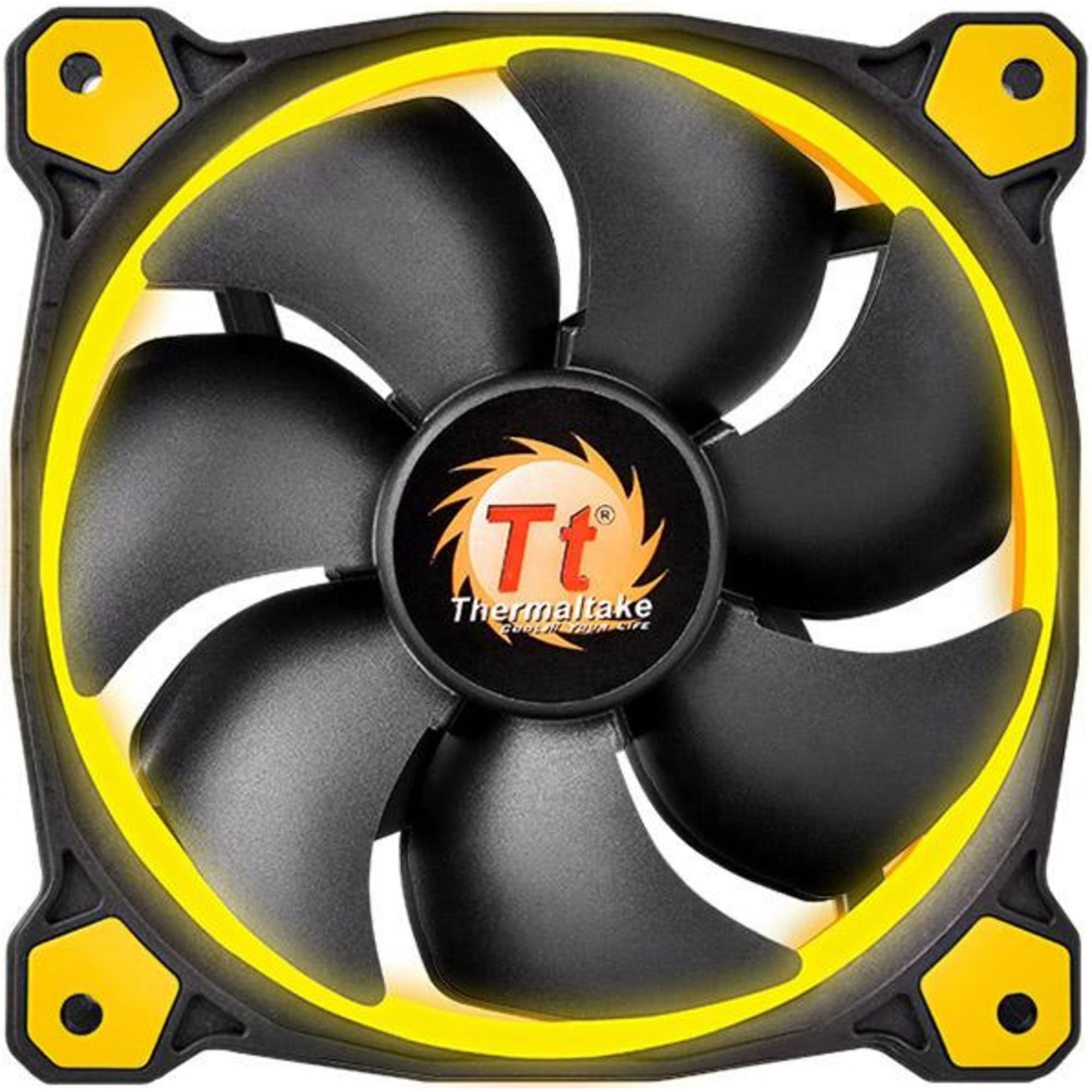 Thermaltake Riing 14 LED PC-Gehäuselüfter gelb