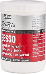 Pebeo Studio Acrylics Gesso White 1 Litre view 3
