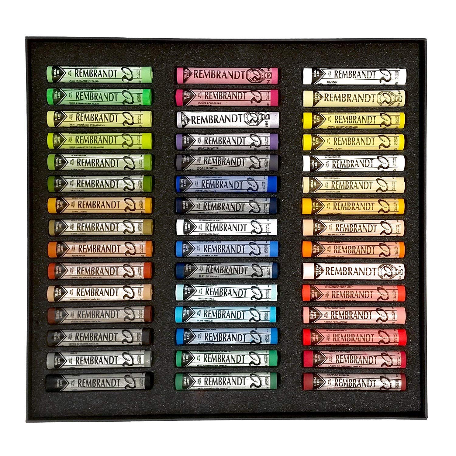 Royal Talens - Rembrandt Extra Fine Soft Pastel - Artist Quality - General Selection of 45