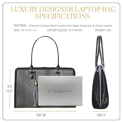 women's designer laptop bag 17 inch