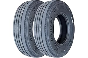 BEOC Set of 2 DSRT81 All Steel ST Radial ST235/80R16 Trailer Tires 14-Ply Load Range G 129/125N, Heavy Duty Premium All Season 235/80/16 235/80-16 235 80R16 Trailer Tires