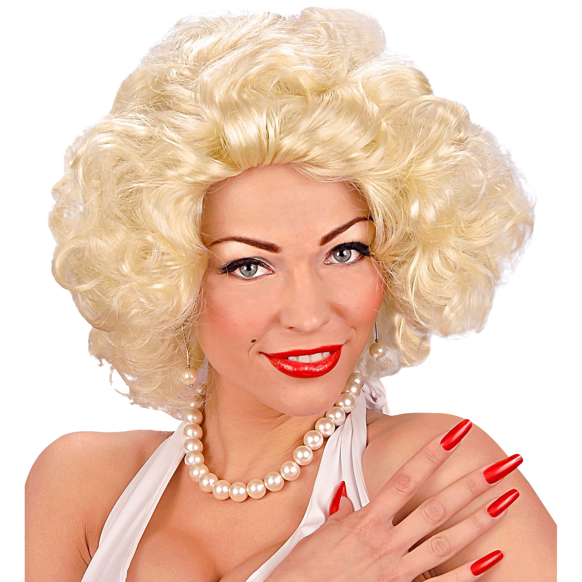 Movie Star Blonde marylin Wig for Fancy Dress Costumes & Outfits Accessory