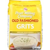Quaker Grits Pearl Milling (Aunt Jemima) Old Fashioned Bag - 80 oz bag, 5 Pound (Pack of 1)
