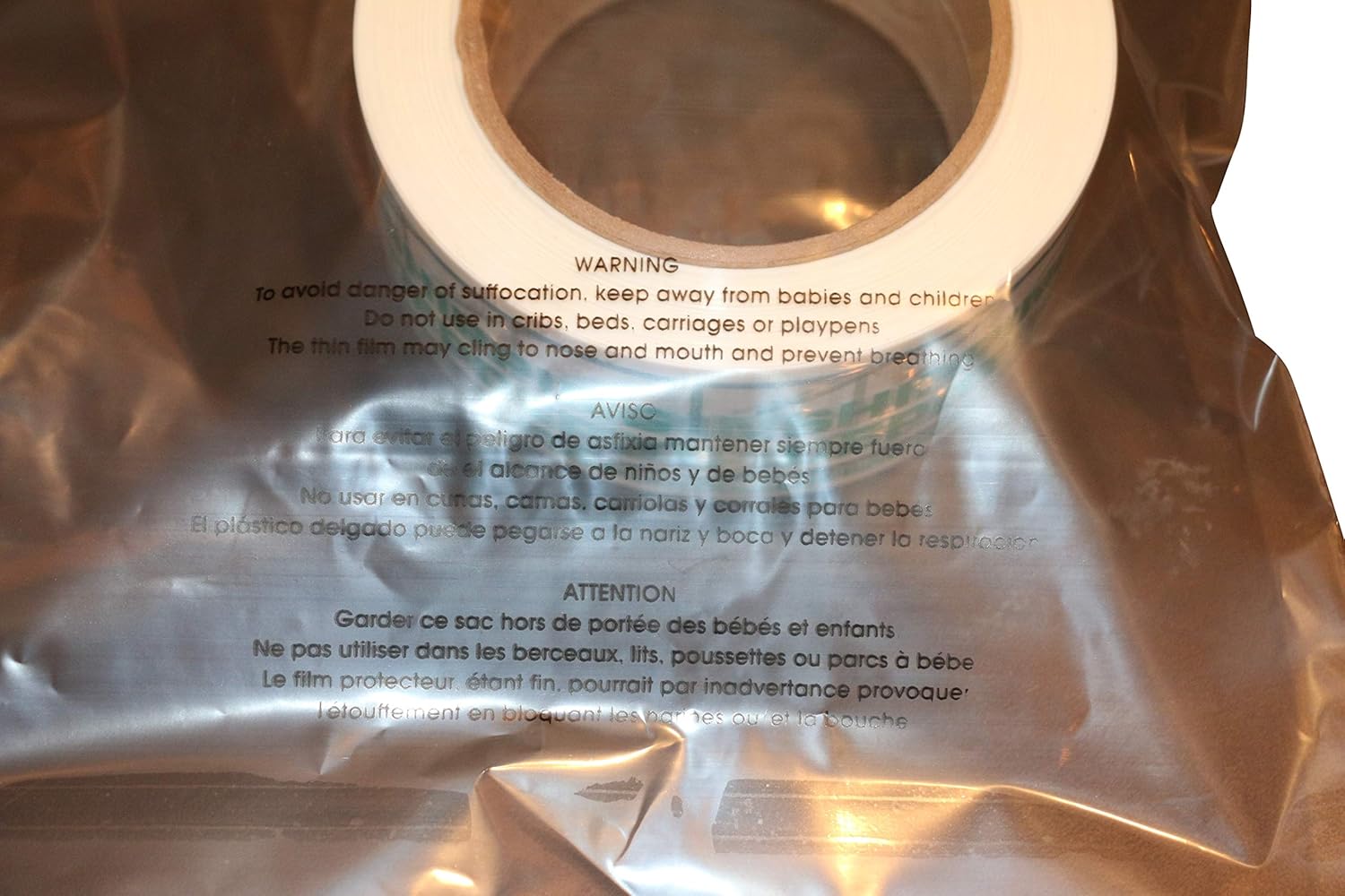 300 Pack 10x13 Clear Suffocation Warning Resealable Poly Bags 1.5mil Packaging & Shipping