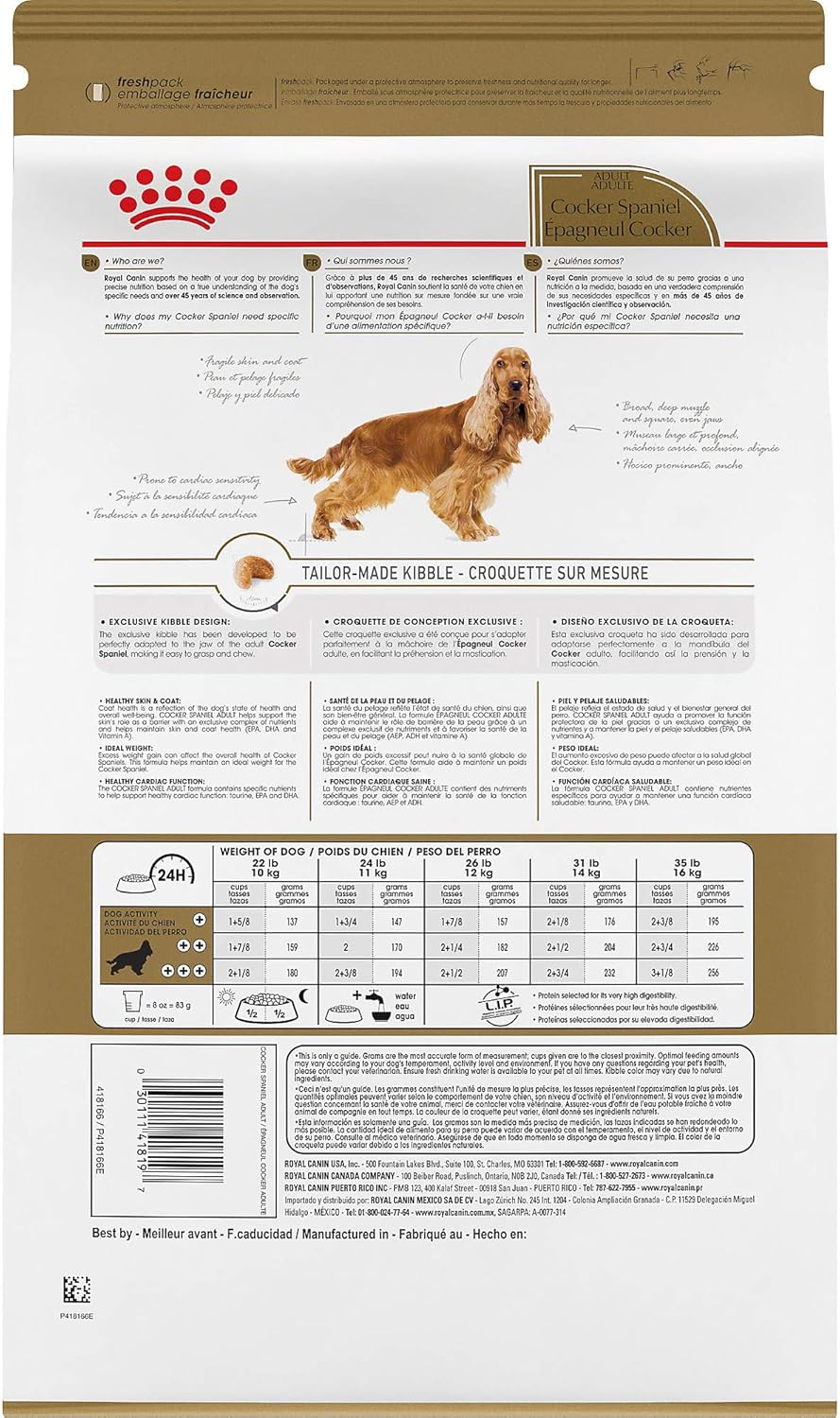 royal canin for cocker spaniel puppy