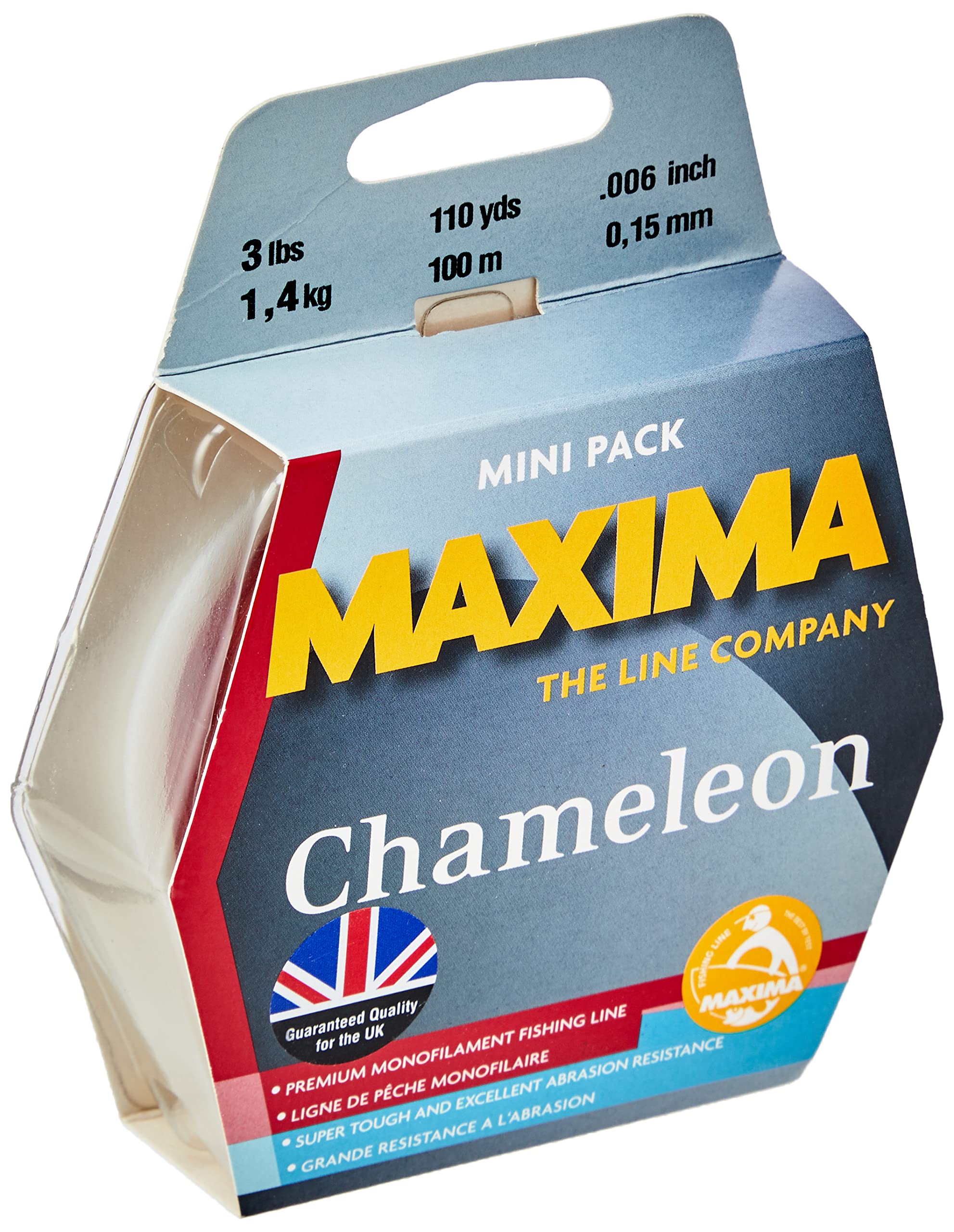 Sunset MAX M/PACK 100M CHAM 3LB Chameleon Line, Brown