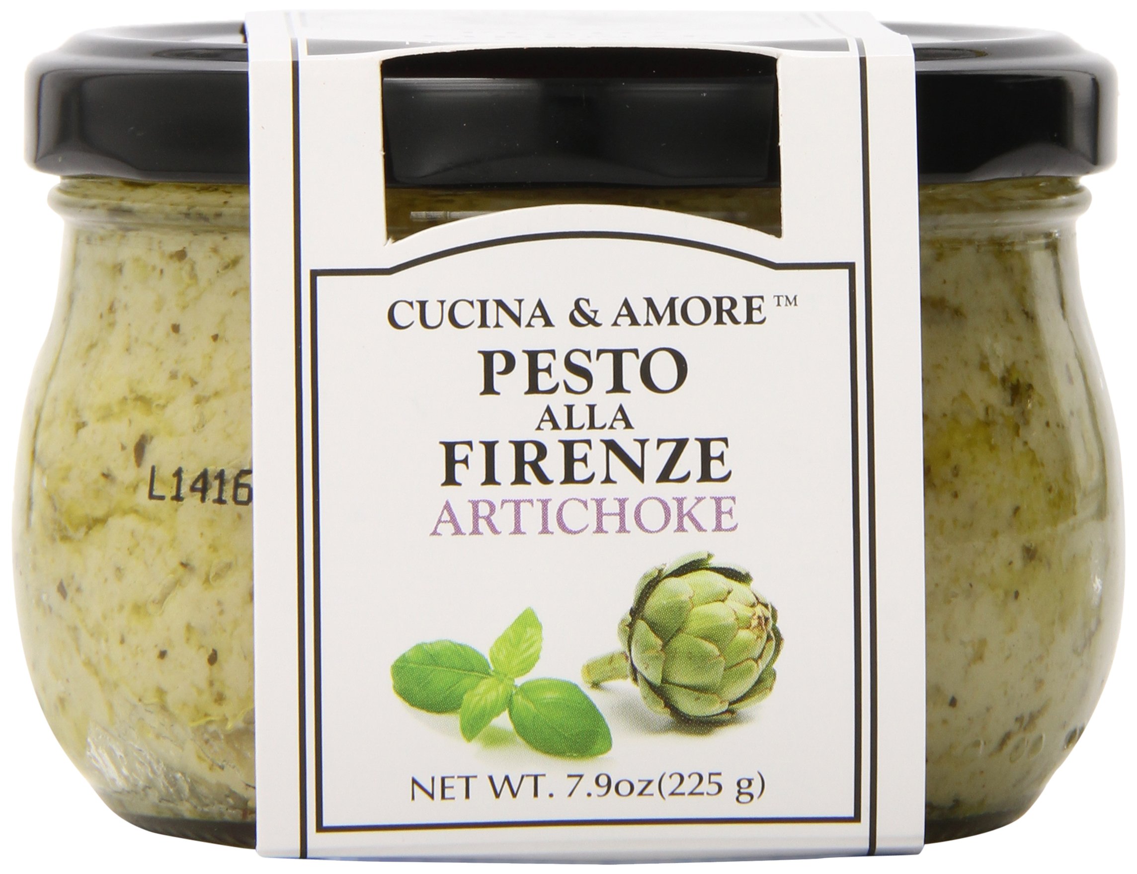 Cucina & Amore Genovese Pesto Sauce, Basil, 7.9 Ounce