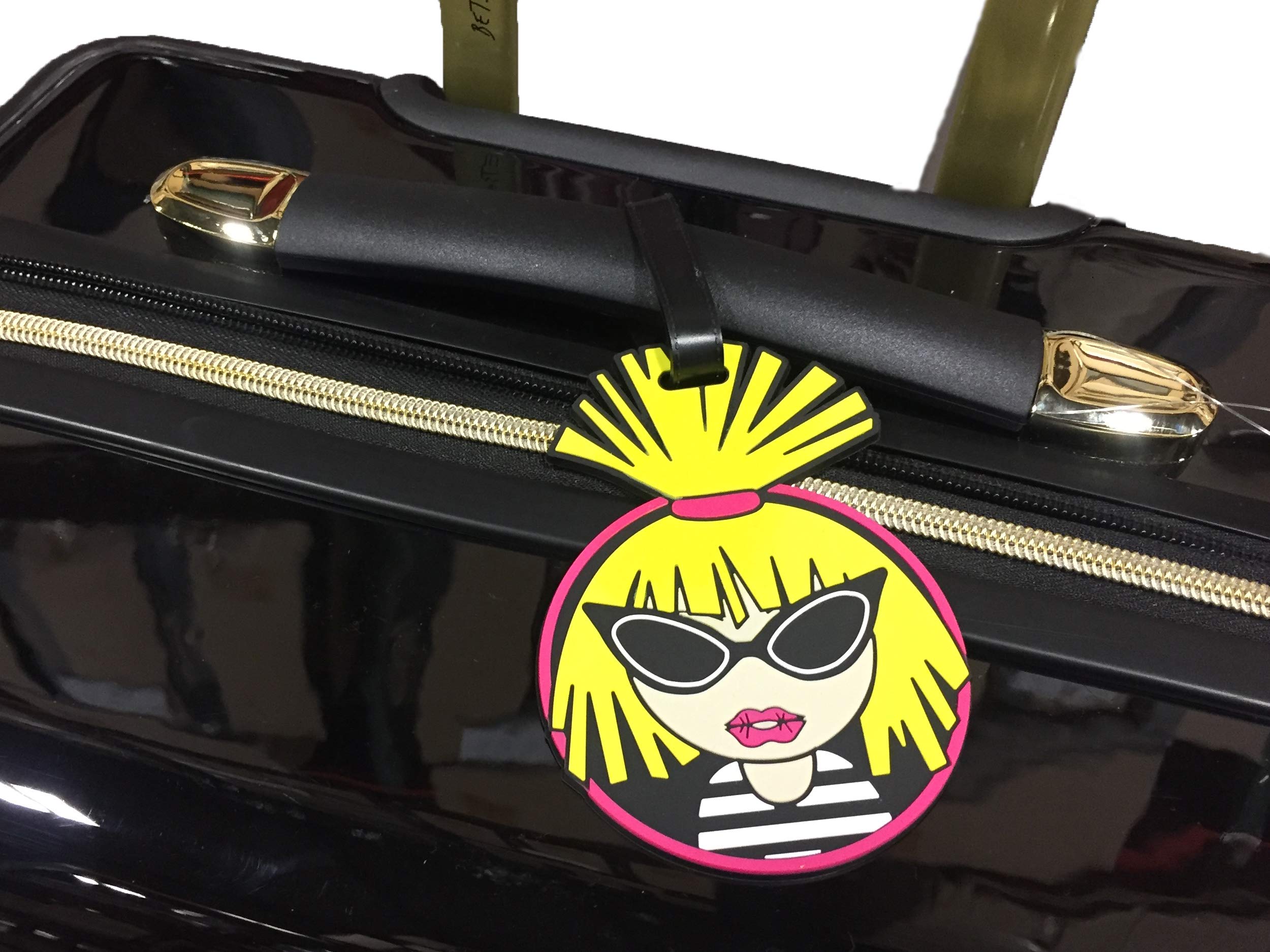 Betsey Johnson Luggage Hardside 3 Piece Set Suitcase With Spinner Wheels (20
