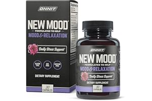 ONNIT New Mood - Occasional Stress Relief, Sleep and Mood Support Supplement, (30 Count)