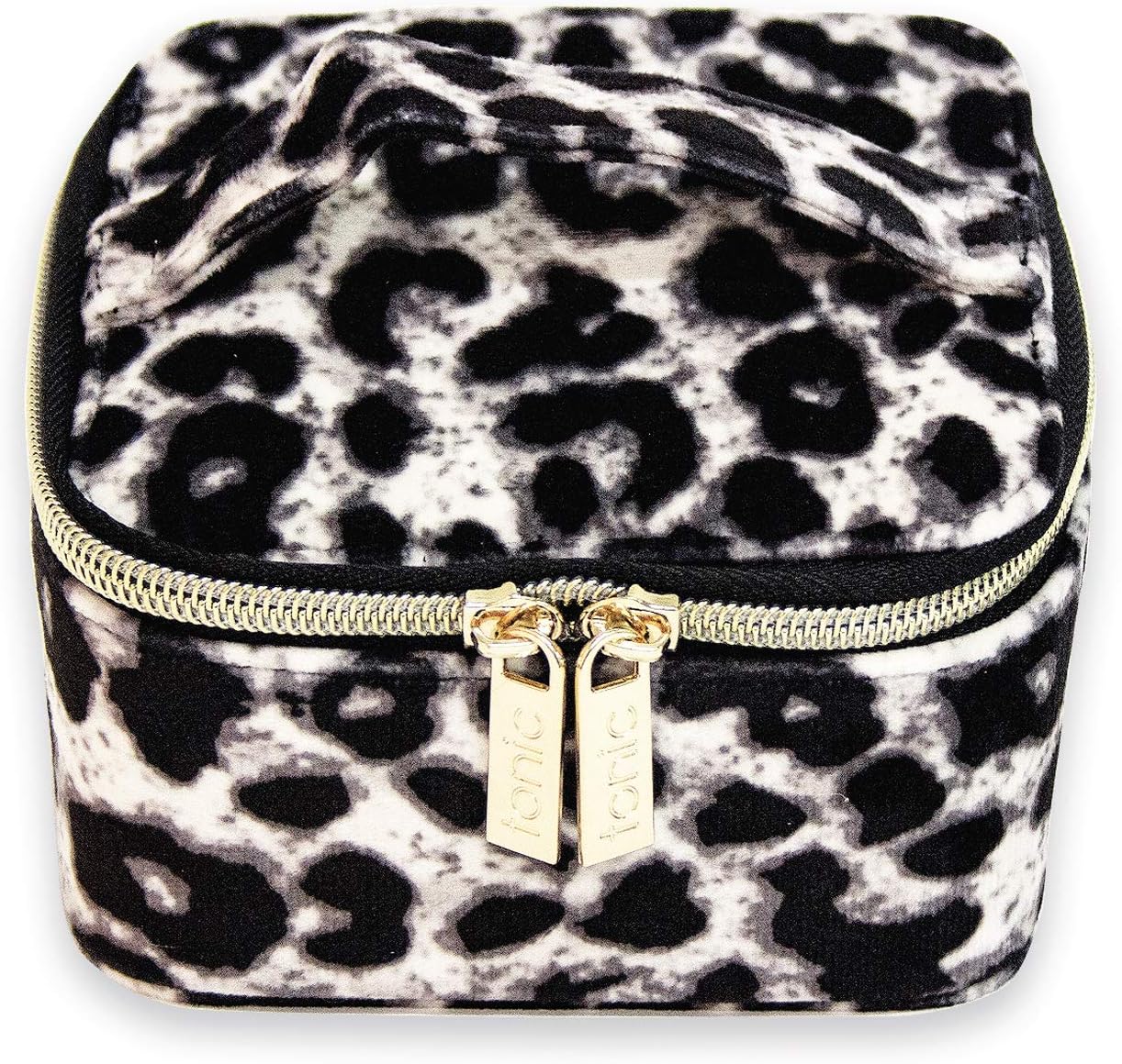 Tonic Australia Luxe Velvet Cube Jewelery Holder - Animal Print