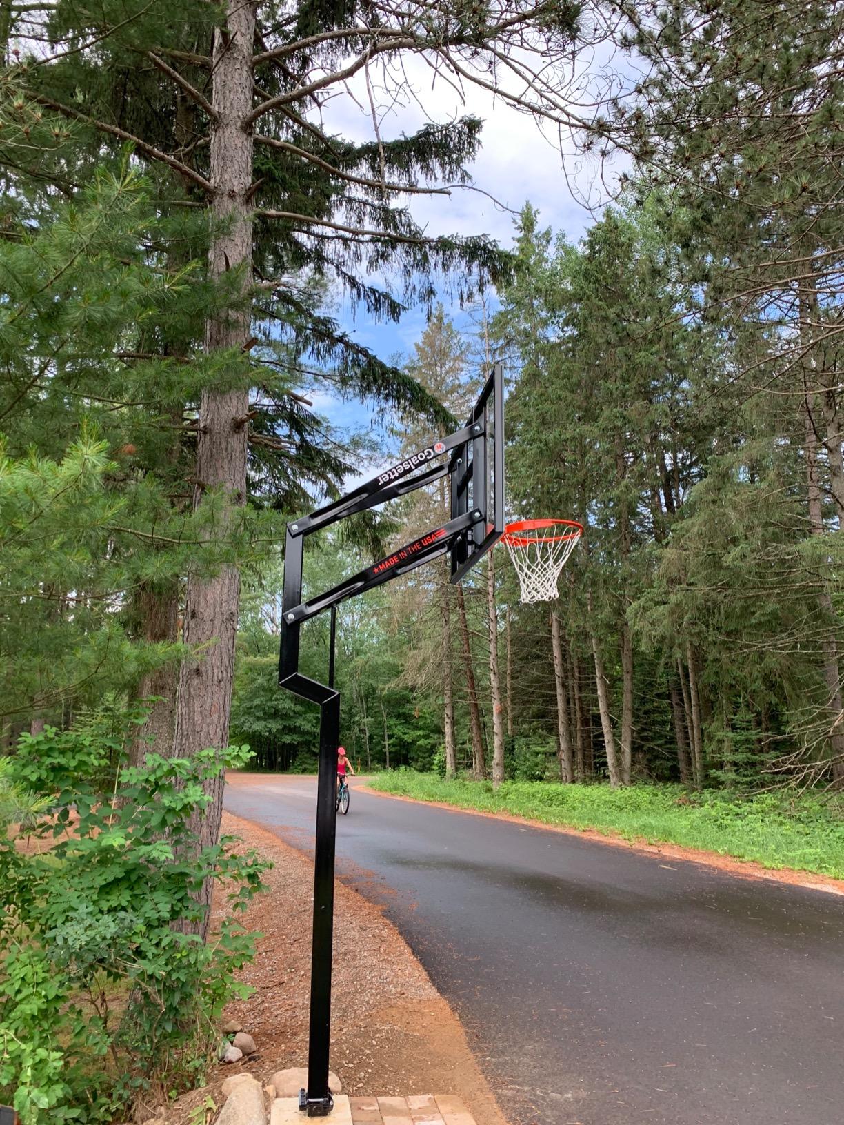 106/mo Finance Goalsetter Contender In Ground Adjustable Basketball