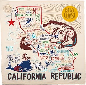 Primitives by Kathy LOL Made You Smile Dish Towel, Super California