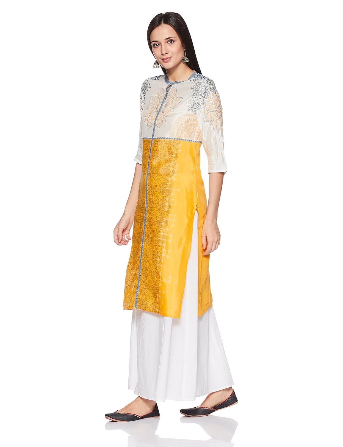 aurelia women's straight fit kurta