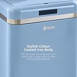 Swan SWKA4500BLN Retro 45L Square Sensor Bin Blue view 5