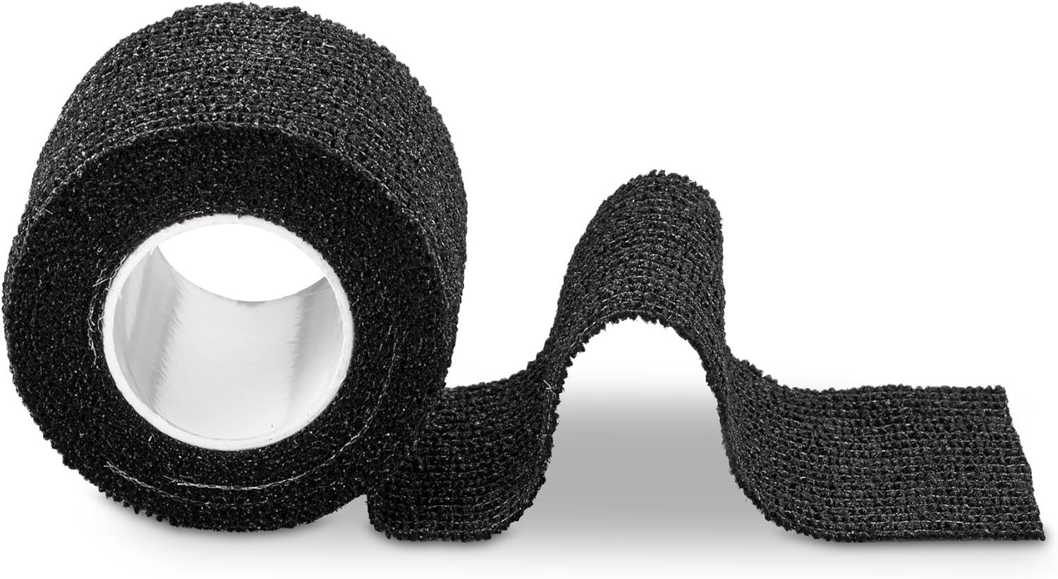 Self-Adherent Cohesive Bandage - Black Medical Wrap - 6 Rolls 2" Wide x 5 Yards Sports Tape for Medical Use, Sports, First Aid and Helps Protect Skin: Health & Personal Care