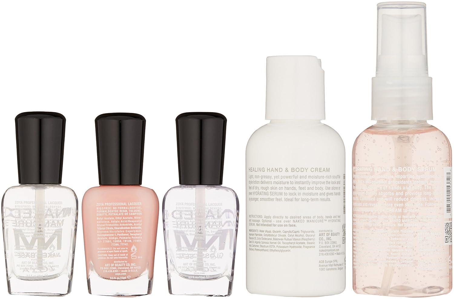 Zoya Naked Manicure Hydrate & Heal Kit: Premium Beauty