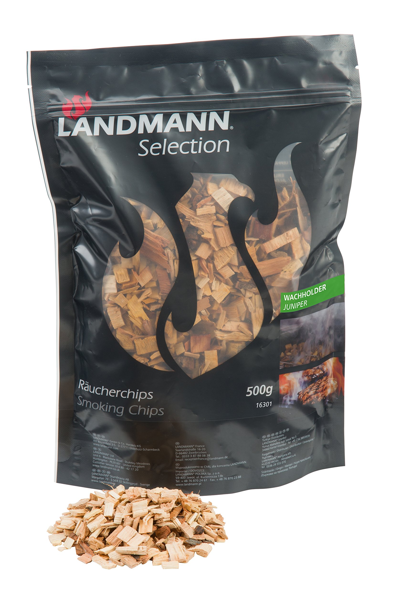 Landmann 16301 Barbecue Wood Smoking Chips, Brown, 33 x 30 x 16 cm