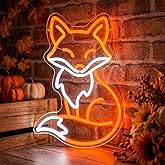 Fox Neon Sign for Wall Decor,Dimmable Animal LED Neon Lights for Bedroom, Living Room, Bar, Cafe, Home Decor,Gifts for Kids,Fox Lover
