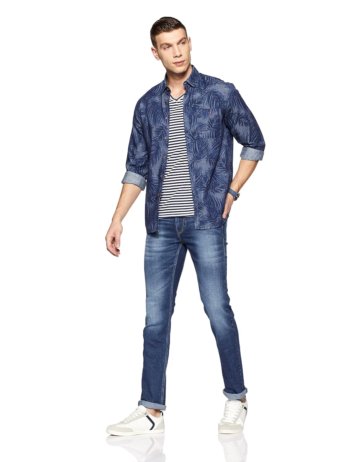 flying machine men's tapered fit jeans