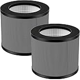 TT-AP006 Replacement Filter Compatible with TaoTronics TT-AP006, 3-in-1 HEPA Filter and High-Efficiency Activated Carbon Filter, 2-Pack TT-AP006 Filters