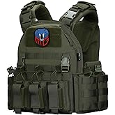 MGFLASHFORCE Tactical Vest Molle Airsoft Vest for Men