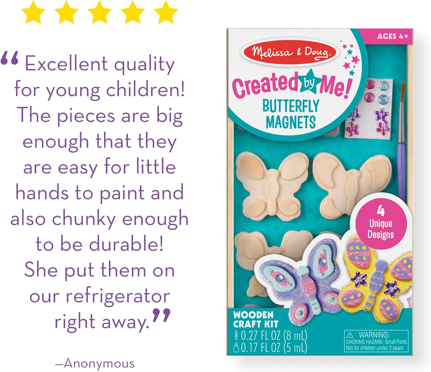 melissa and doug butterfly magnets