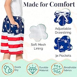 Kute 'n' Koo Boys Swim Trunks, Quick Dry Boys