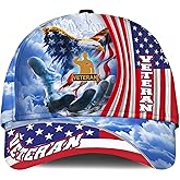 US Veteran Hat Patriotic Hats for Men Military Retired Hats Veterans Day Gift Ideas Military Ball Caps Gift for Veteran