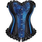 Zhitunemi Halloween Corset Tops for Women: Lace Up Corset - Artistic Photos and Retro Photoshoots for Historical Enthusiasts