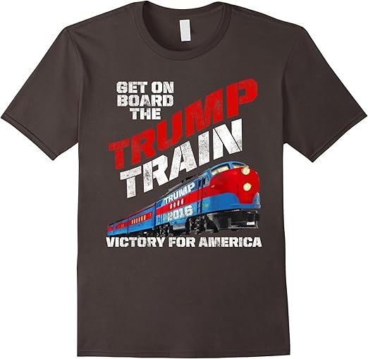 Amazon.com: New Original Trump Train Vintage Donald Trump 2016 T-Shirt