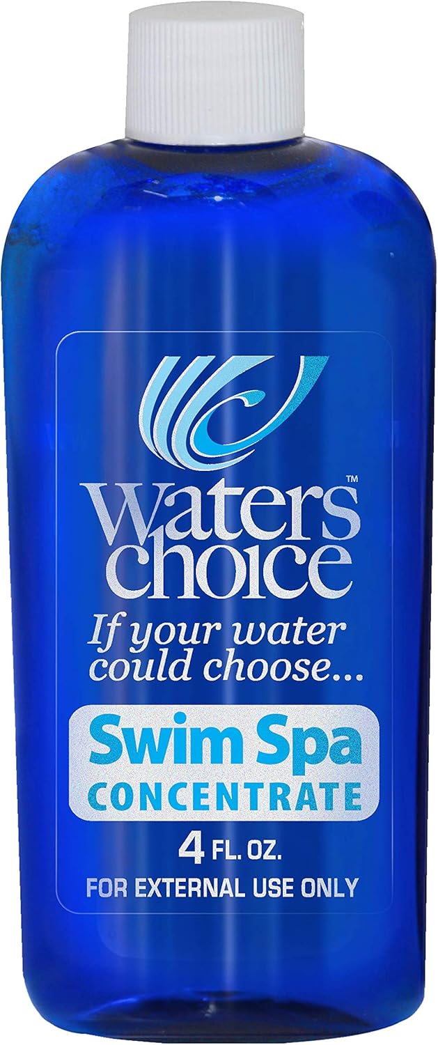 Waters Choice 4 oz. Swim Spa Concentrate - Enzyme Water Treatment (6 Month Supply)
