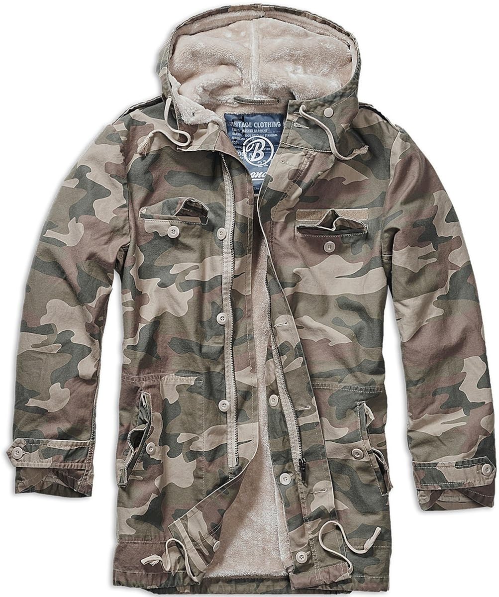 Brandit Men Winter Jackets Bw Parka Amazon.co.uk Clothing