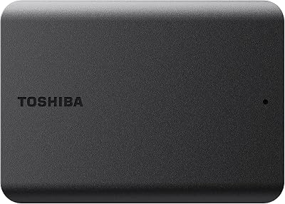 TOSHIBA Portable External Hard Drive 4TB Canvio Basics USB 3.0 Black