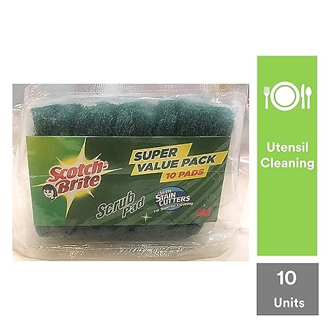 Scotch-Brite Scrub pad Small-Pack of 10