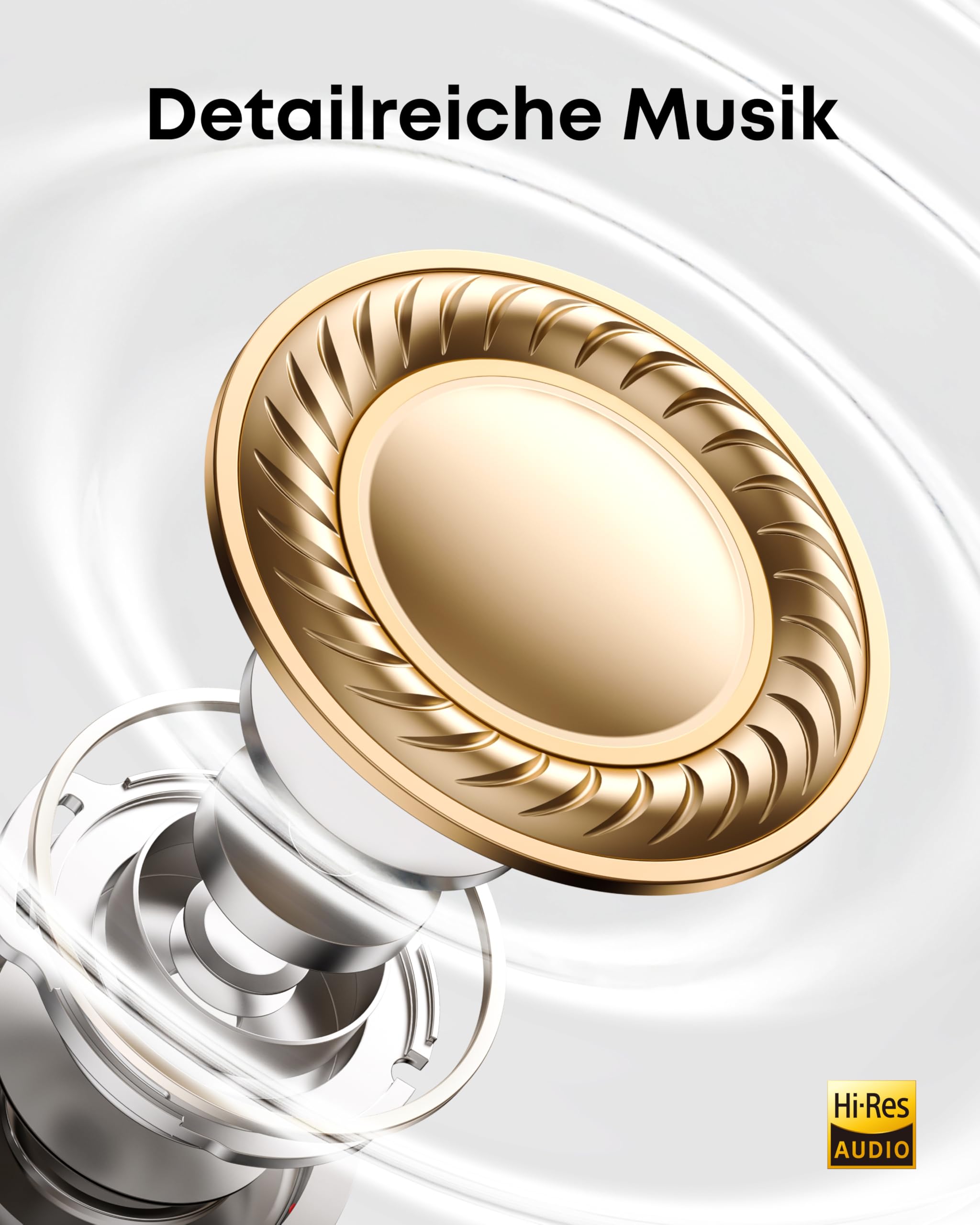 soundcore by Anker Q30 Bluetooth Kopfhörer, Hybrid Active Geräuschisolierung, Individuelle Modi, Hi-Res Sound, EQ in App, 40h Akku, bequemer Halt, Verbindung von 2 Geräten (Schwarz) 2