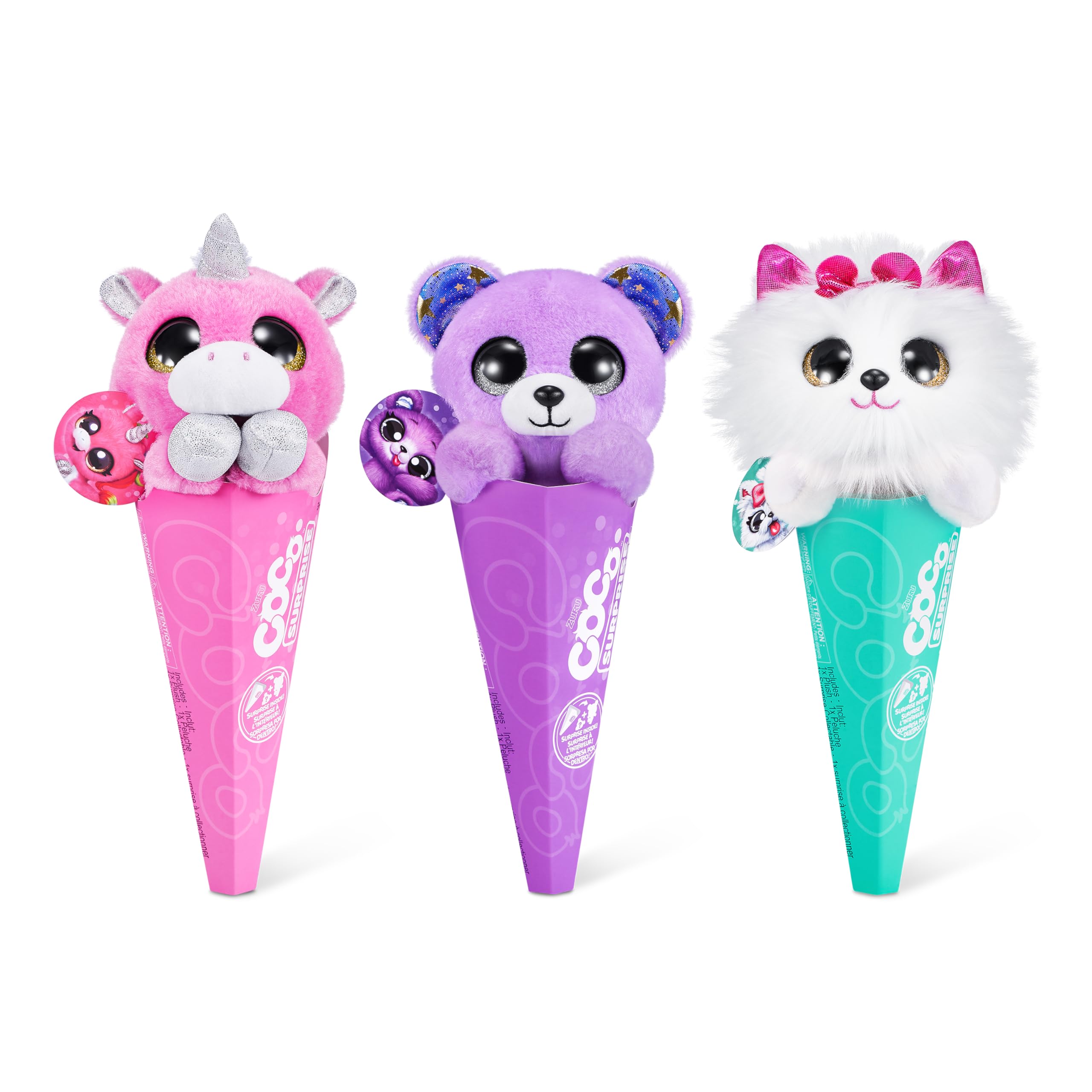Coco Surprise Coco Cones (3 Pack) by ZURU Animal