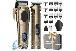 Vgrpro Hair Clippers for Men Professional, Cordless Hair Clippers for Hair Cutting, Mens Clippers and Trimmers Set, Electric Hair Trimmer for Men with Package Case