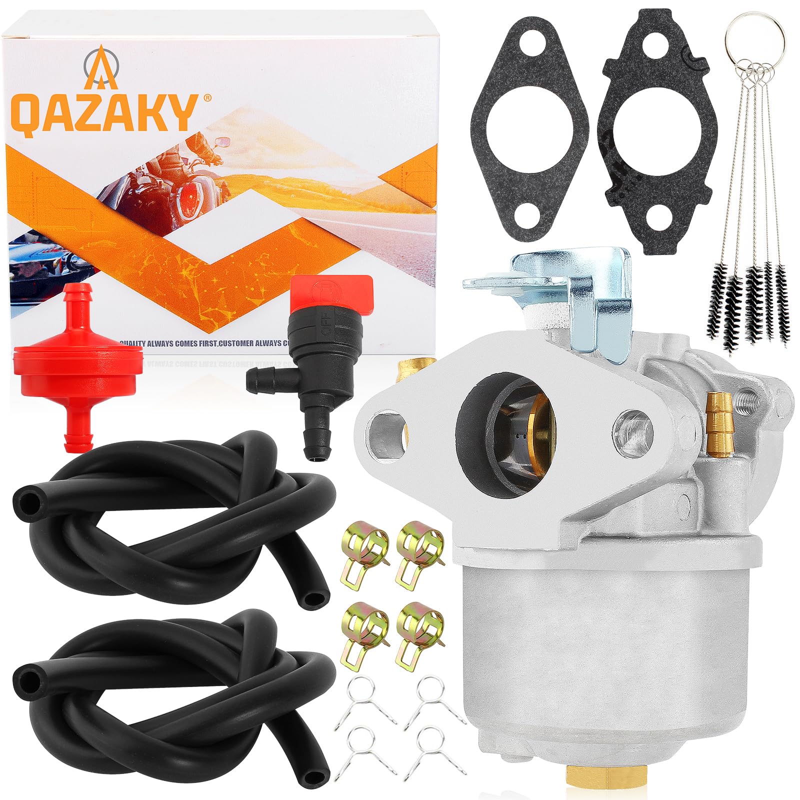 QAZAKY Carburetor Compatible with 590907 594014 791955 794197 794588 798918 Craftsman 536.881851 Snowblower 8.5HP 15B100 15C100 15D100 15Z100 15Z300 Series Engine Lawnmower