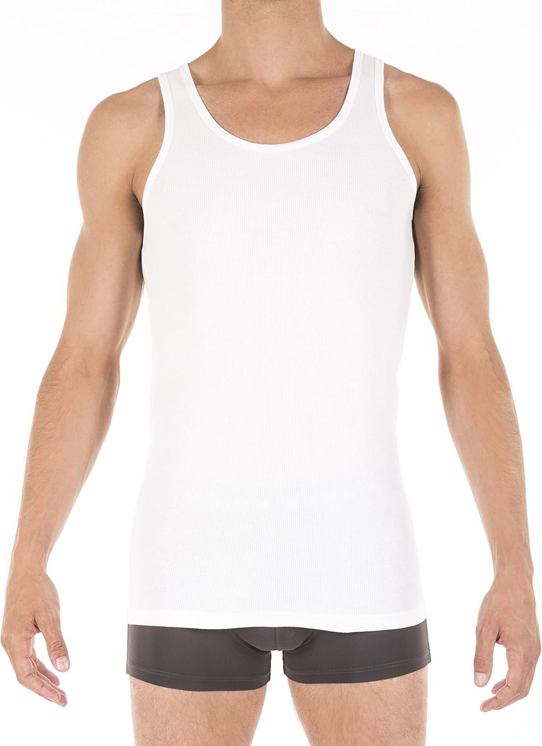 Tommy Hilfiger Men's Undershirts Multipack Cotton Classics A-Shirts at  Men’s Clothing store