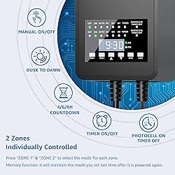 SUNVIE 200W Low Voltage Landscape Transformer with