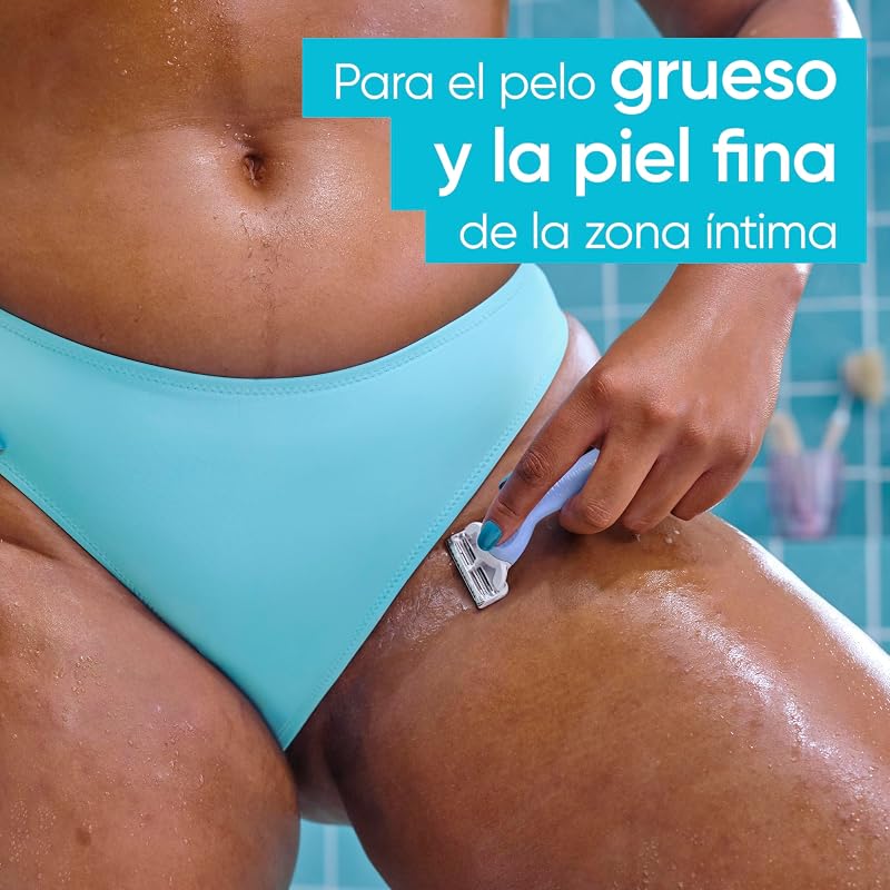Maquinilla de Afeitar Mujer para Ingles Y Zona Íntima